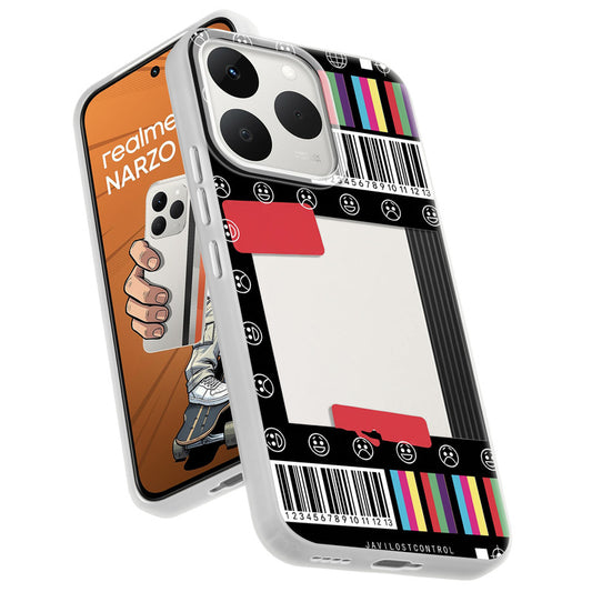 Designer Cover Case with Customizable Transparent Slot for Personalised Photos For Realme Narzo 90 5G