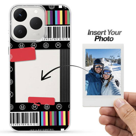 Designer Cover Case with Customizable Transparent Slot for Personalised Photos For Realme Narzo 90 5G