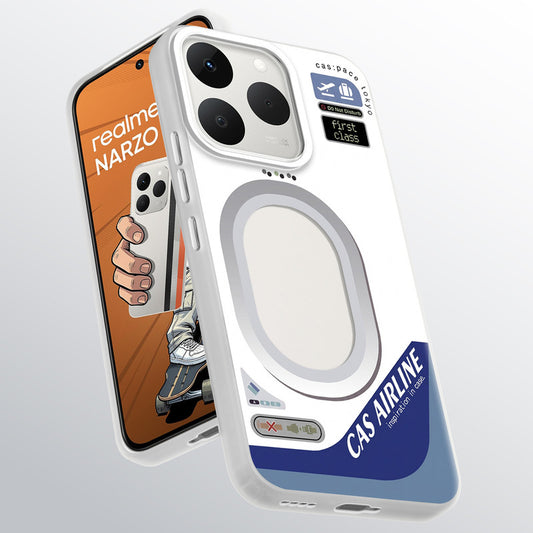 Designer Cover Case with Customizable Transparent Slot for Personalised Photos For Realme Narzo 90 5G