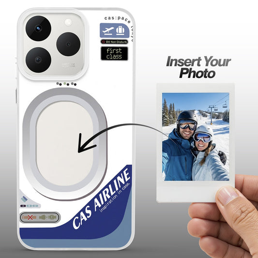 Designer Cover Case with Customizable Transparent Slot for Personalised Photos For Realme Narzo 90 5G