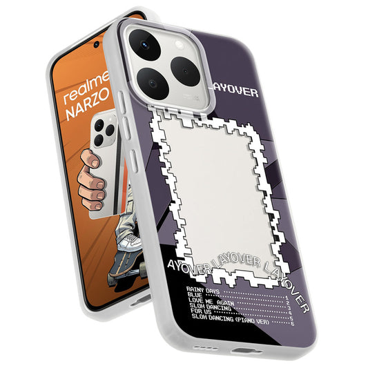 Designer Cover Case with Customizable Transparent Slot for Personalised Photos For Realme Narzo 90 5G