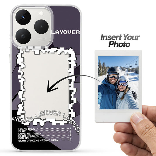 Designer Cover Case with Customizable Transparent Slot for Personalised Photos For Realme Narzo 90 5G