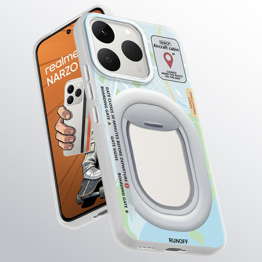 Designer Cover Case with Customizable Transparent Slot for Personalised Photos For Realme Narzo 90 5G