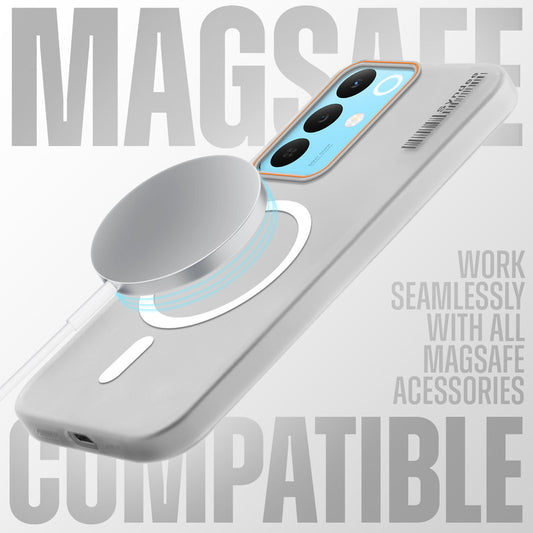 Colourful Frosted Matte With Raised Camera Protection Back Cover Case for Realme Narzo 90x 5G