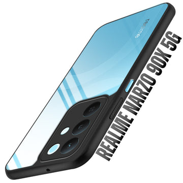 Soft Frame Clear Case For Realme Narzo 90x 5G