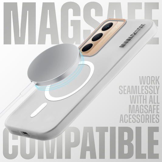 Colourful Frosted Matte With Raised Camera Protection Back Cover Case For Realme P3x 5G