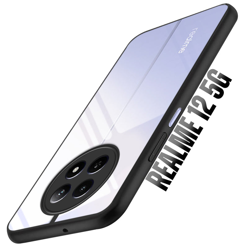 Soft Frame Clear Case for Realme 12 5G