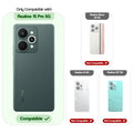 Compatibility guide showing the back cover designed only for Realme 15 Pro 5G.