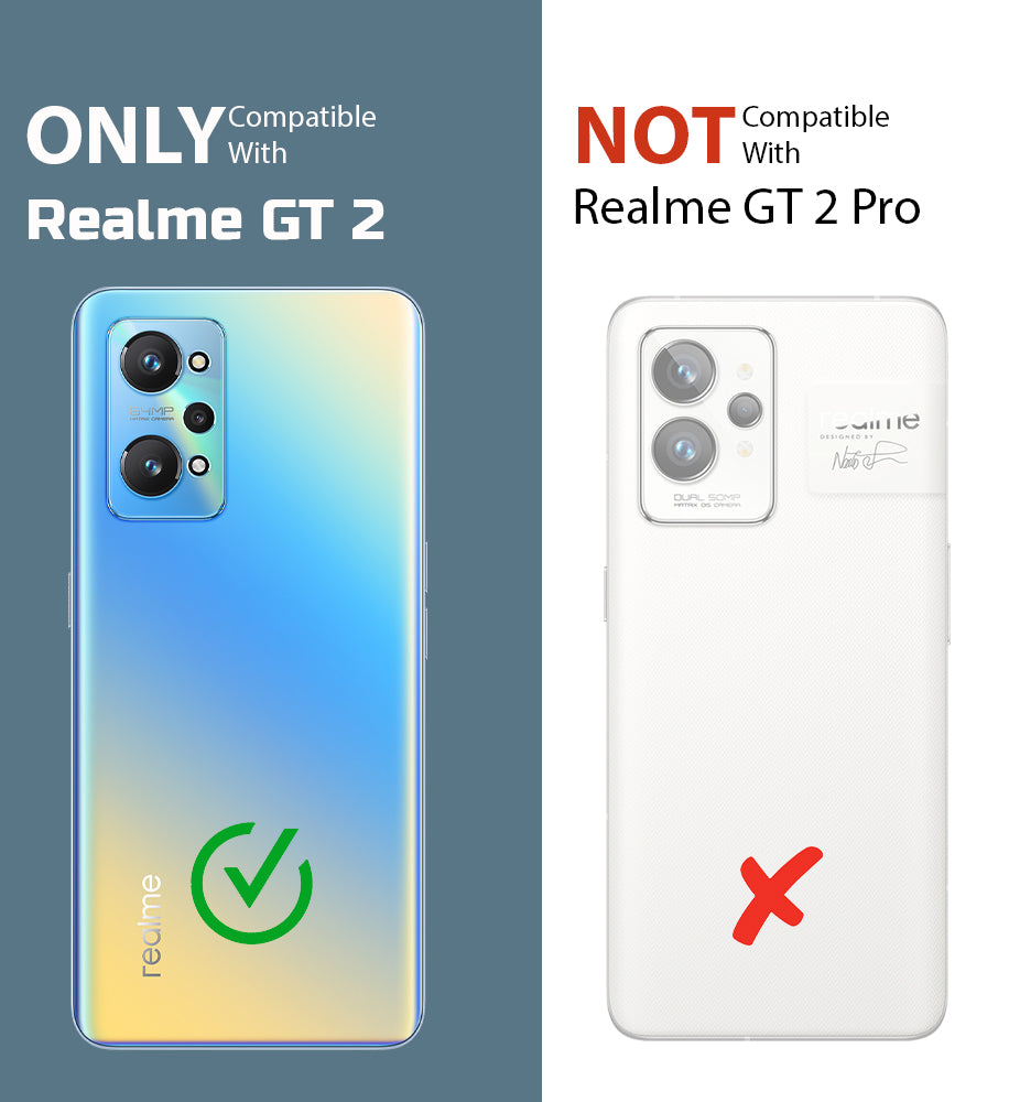 Custodia Con Cordino Per Realme GT Neo 2 / GT 2 - Cover Trasparente Rigida In TPU E Plastica, Laccetto Regolabile, Colore Rosa