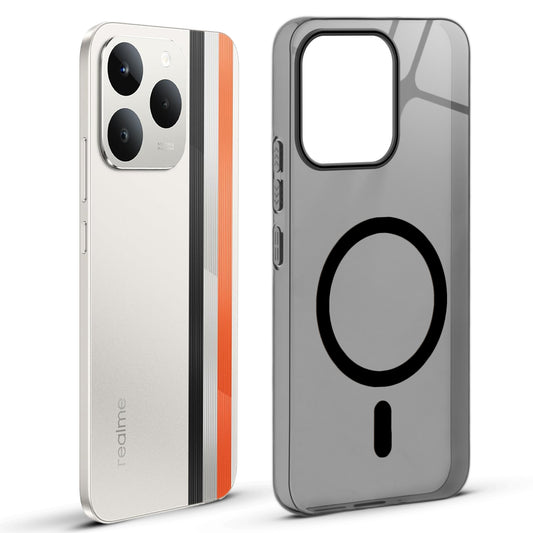Anti-Yellow Scratch Resistant Case Support Magnetic Accessories Back Cover For Realme Narzo 90 5G
