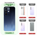 Compatibility guide showing the back cover designed only for Realme Narzo 90x 5G.