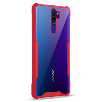 Premium Acrylic Transparent Back Cover for Oppo A9 2020