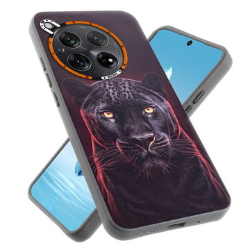 Dark Elegant Wild Creatures Printed Back Cases For OnePlus 12R 5g