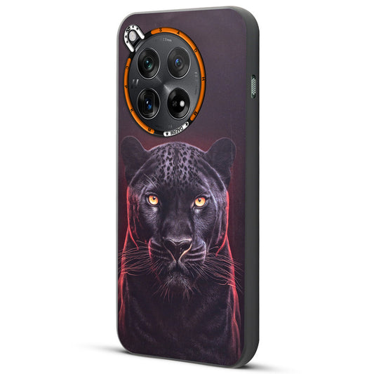 Dark Elegant Wild Creatures Printed Back Cases For OnePlus 12R 5g