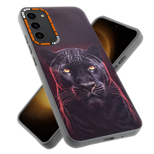Dark Aesthetic Wild Animal Printed Back Cases For Samsung S23 5G