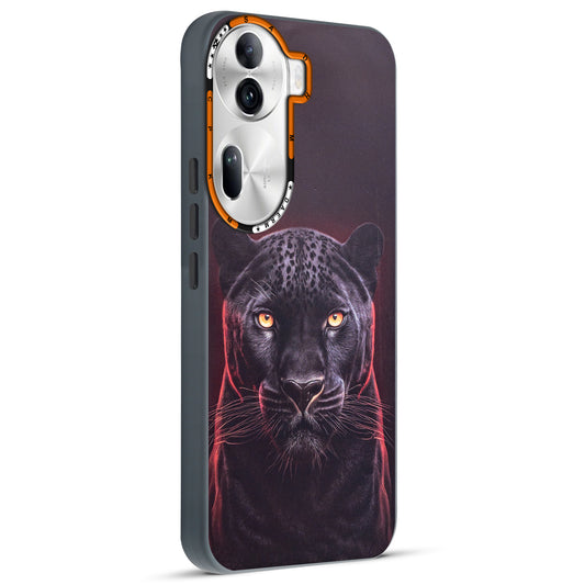 Dark Aesthetic Wild Animal Printed Back Cases For Oppo Reno 11 Pro 5G