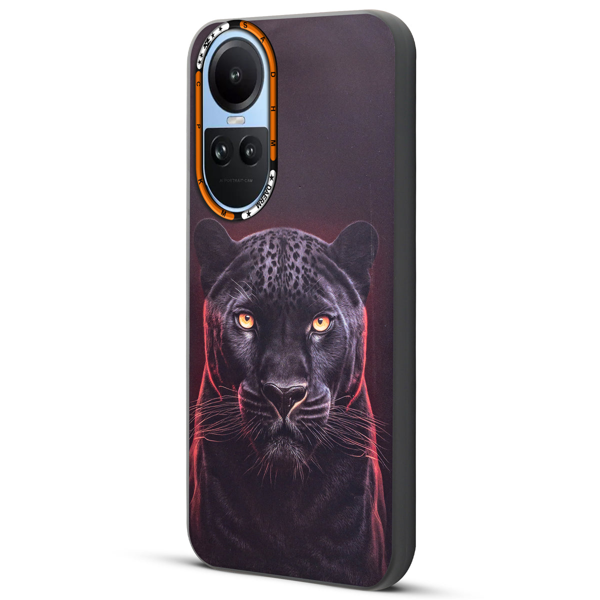 Dark Aesthetic Wild Animal Printed Back Cases For Oppo Reno 10 5G