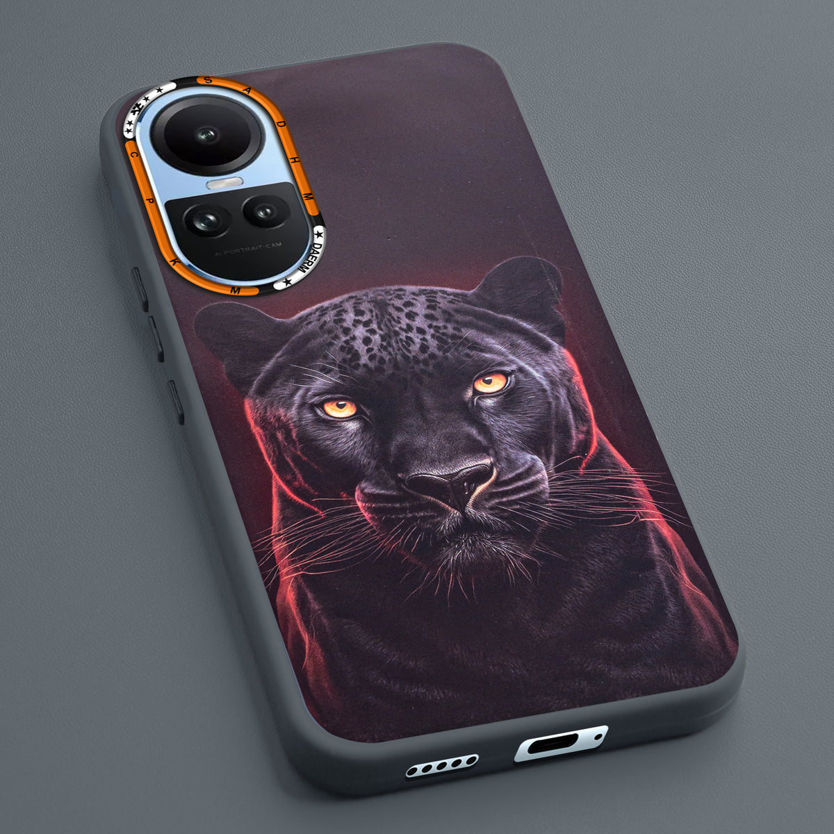 Dark Aesthetic Wild Animal Printed Back Cases For Oppo Reno 10 5G