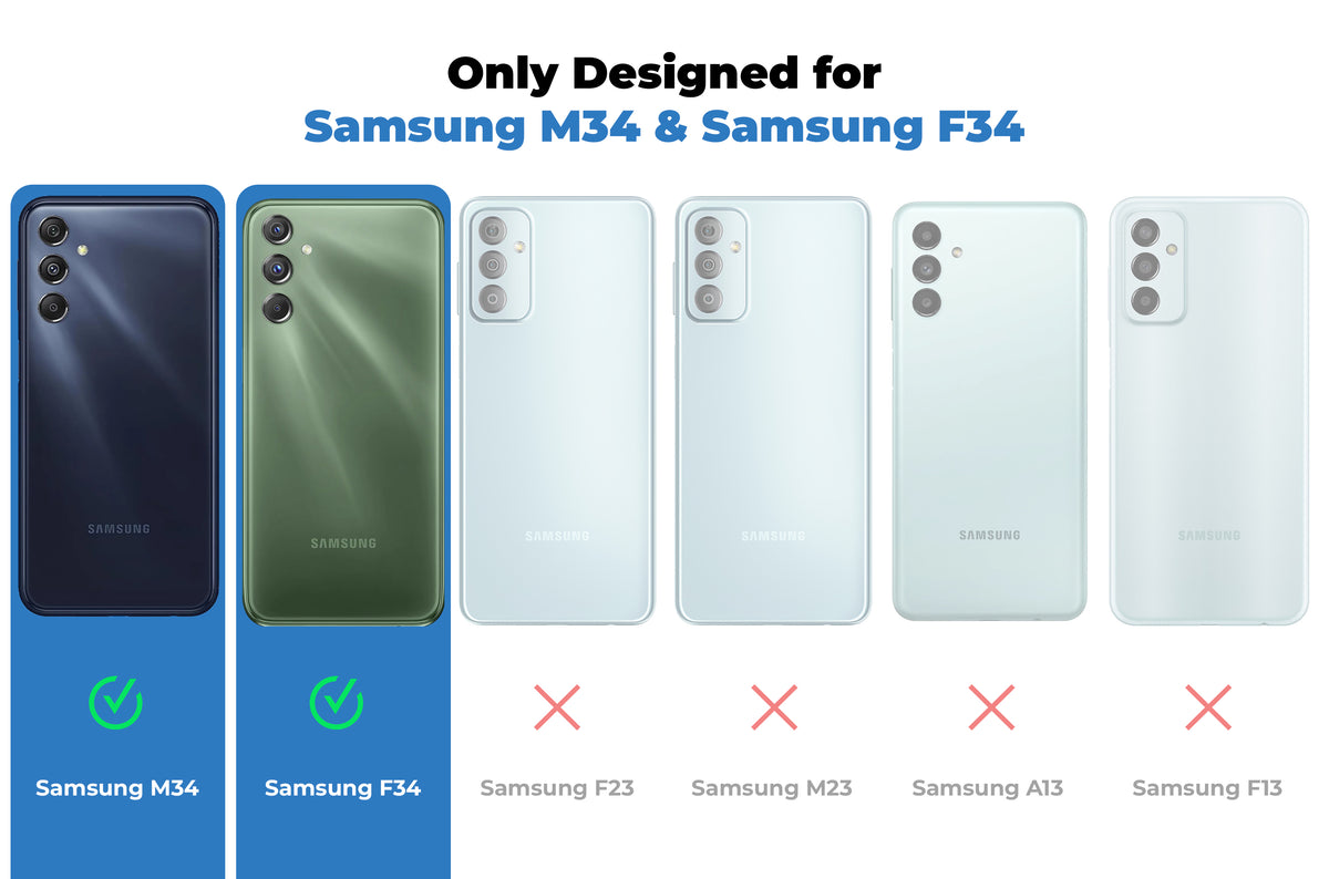 Silicone Case with Kickstand For Samsung M34 5G