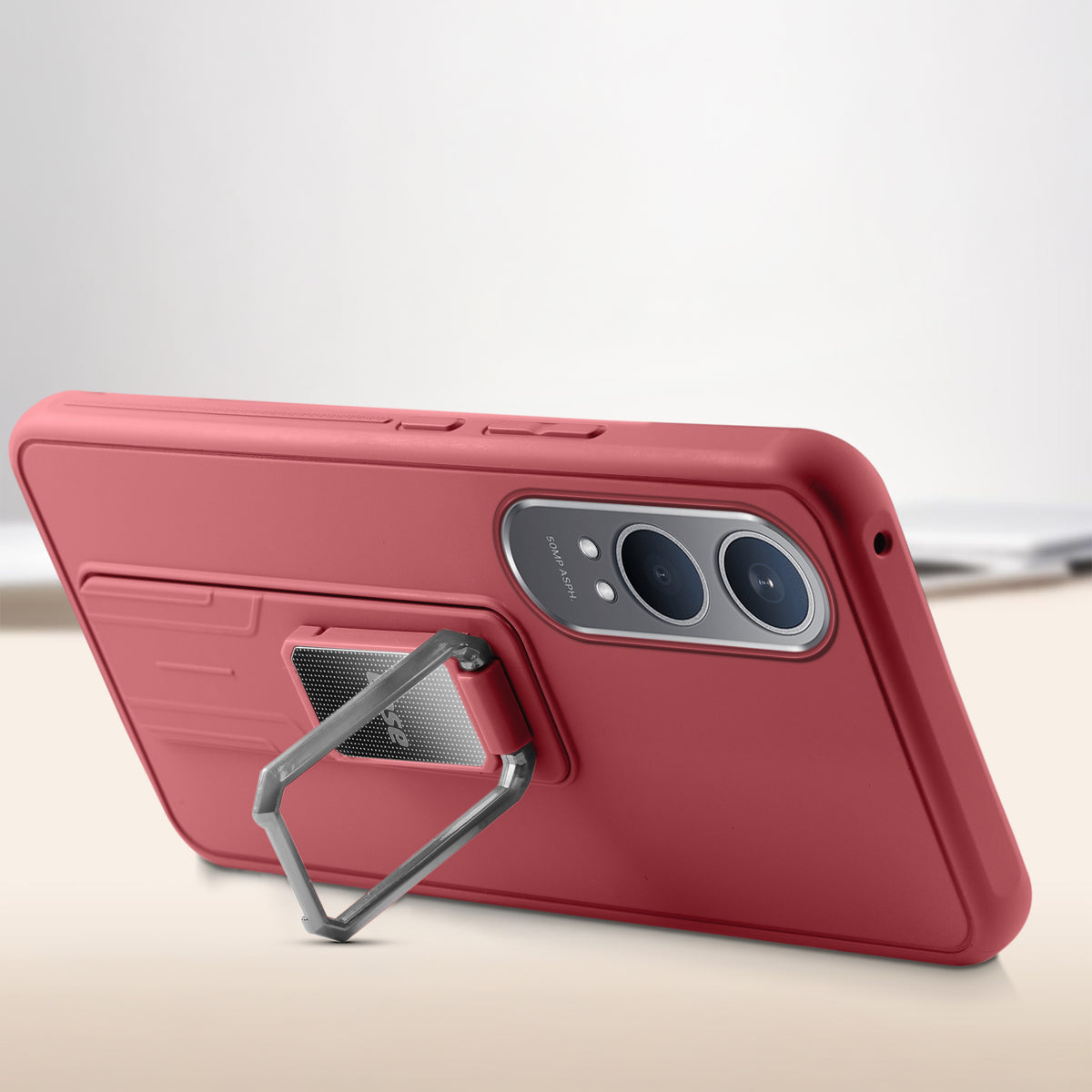 Silicone Case with Kickstand For OnePlus Nord CE 4 Lite 5G