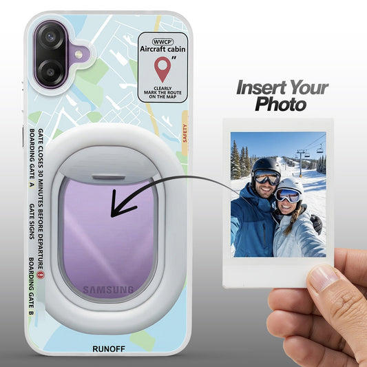 Designer Cover Case with Customizable Transparent Slot for Personalised Photos For Samsung M17e 5G