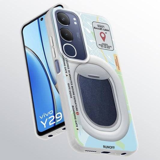 Designer Cover Case with Customizable Transparent Slot for Personalised Photos For Vivo Y29 5G