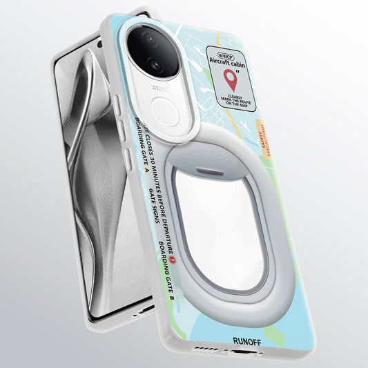 Designer Cover Case with Customizable Transparent Slot for Personalised Photos For Vivo V50e 5G