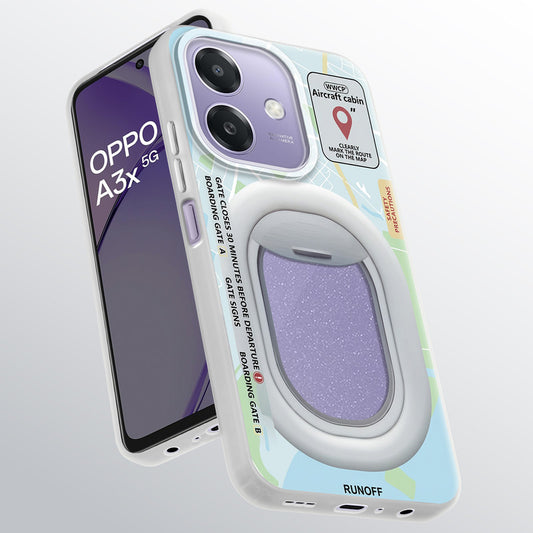 Designer Cover Case with Customizable Transparent Slot for Personalised Photos For Oppo A3x 5G