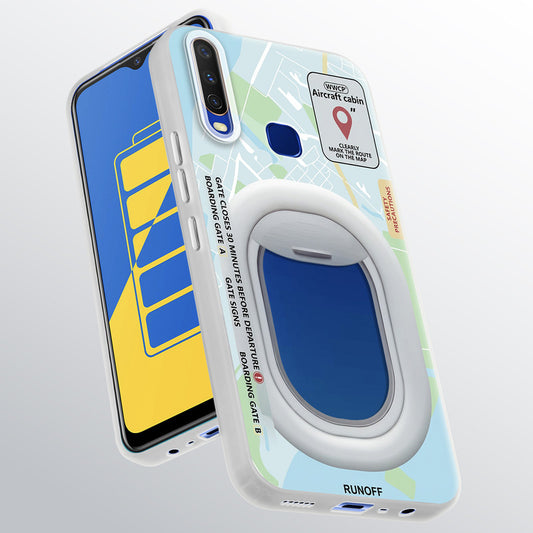 Designer Cover Case with Customizable Transparent Slot for Personalised Photos For Vivo Y15
