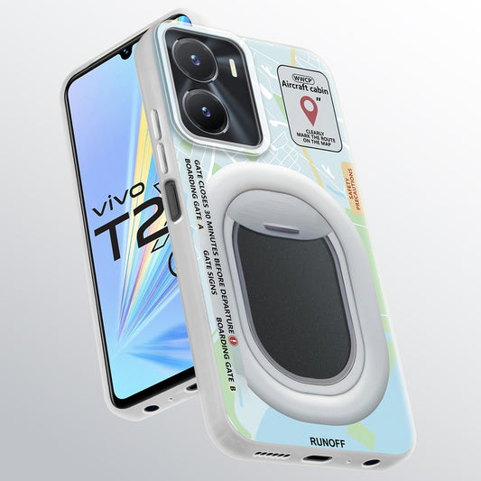 Designer Cover Case with Customizable Transparent Slot for Personalised Photos For Vivo T2x 5G