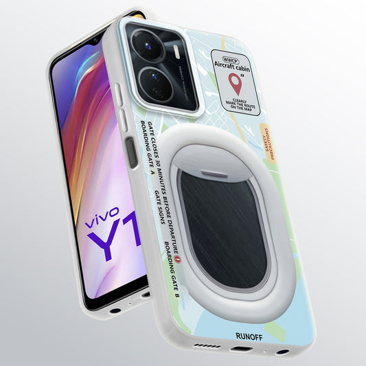 Designer Cover Case with Customizable Transparent Slot for Personalised Photos For Vivo Y16