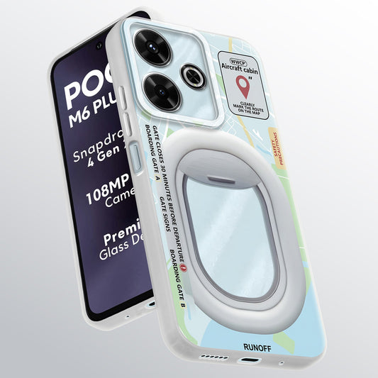 Designer Cover Case with Customizable Transparent Slot for Personalised Photos For Poco M6 Plus 5G