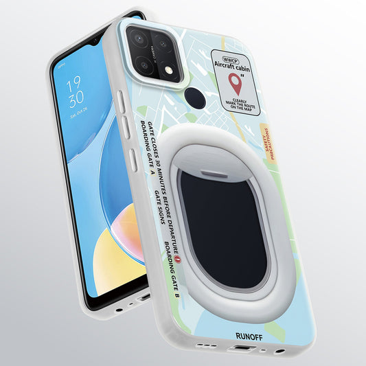 Designer Cover Case with Customizable Transparent Slot for Personalised Photos For Oppo A15S