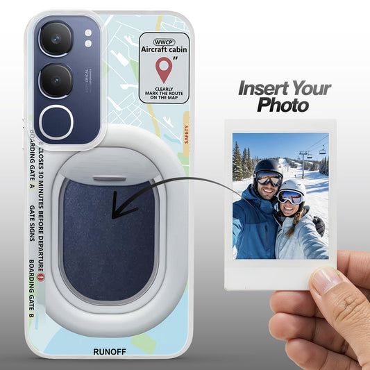 Designer Cover Case with Customizable Transparent Slot for Personalised Photos For Vivo Y29 5G