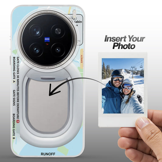 Designer Cover Case with Customizable Transparent Slot for Personalised Photos For Vivo X200 Pro 5G