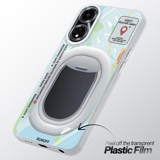 Designer Cover Case with Customizable Transparent Slot for Personalised Photos For Oppo A59 5G