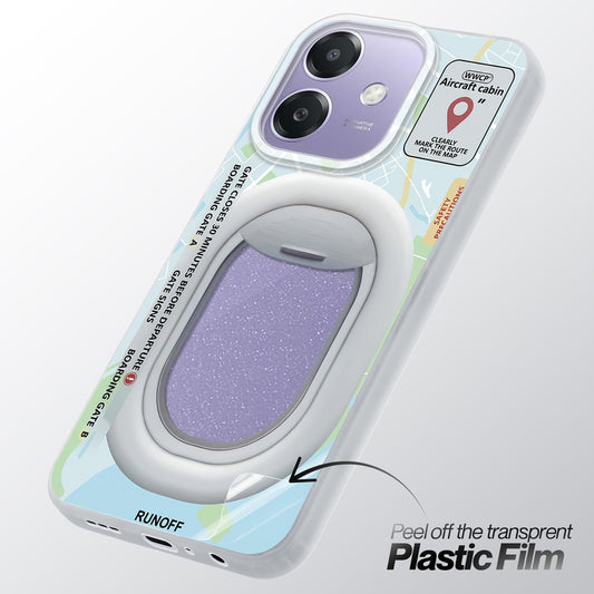 Designer Cover Case with Customizable Transparent Slot for Personalised Photos For Oppo A3 5G