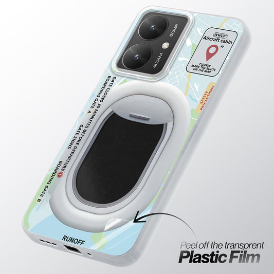 Designer Cover Case with Customizable Transparent Slot for Personalised Photos For Poco M6 5G