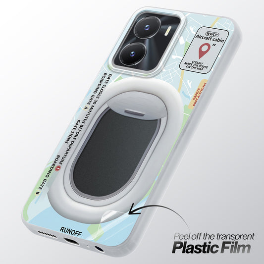 Designer Cover Case with Customizable Transparent Slot for Personalised Photos For Vivo T2x 5G