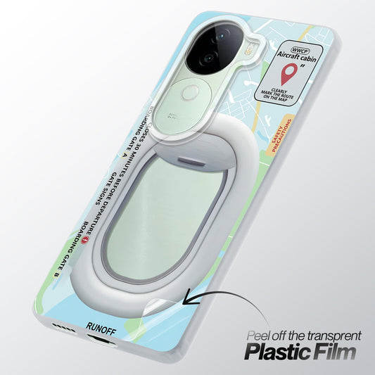 Designer Cover Case with Customizable Transparent Slot for Personalised Photos For iQOO Z9s 5G