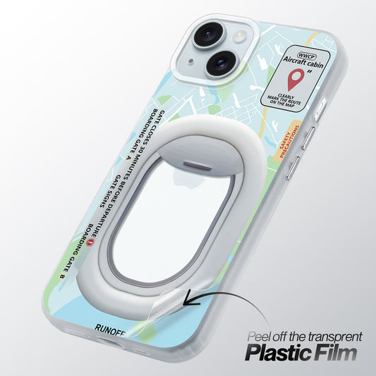 Designer Cover Case with Customizable Transparent Slot for Personalised Photos For Apple iPhone 15