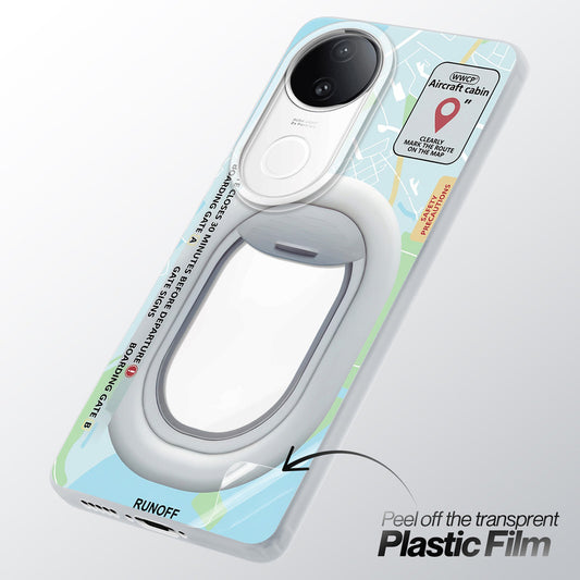 Designer Cover Case with Customizable Transparent Slot for Personalised Photos For Vivo V50e 5G