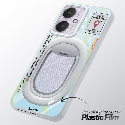 Designer Cover Case with Customizable Transparent Slot for Personalised Photos For Redmi 13C 5G