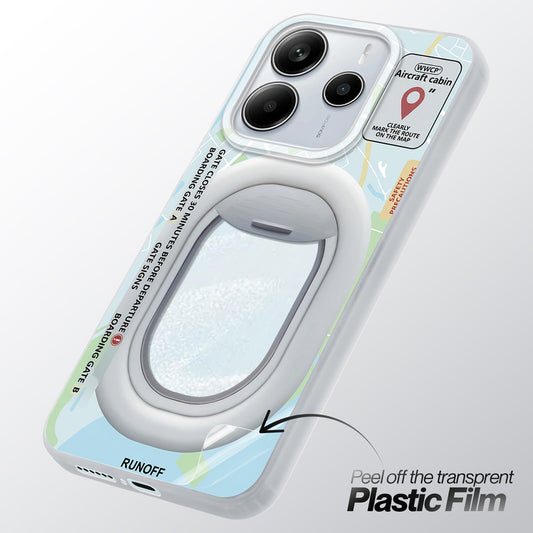 Designer Cover Case with Customizable Transparent Slot for Personalised Photos For Redmi Note 14 5G