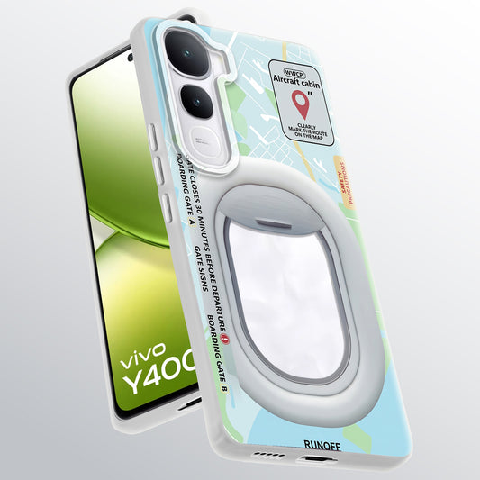 Designer Cover Case with Customizable Transparent Slot for Personalised Photos For Vivo Y400 5G