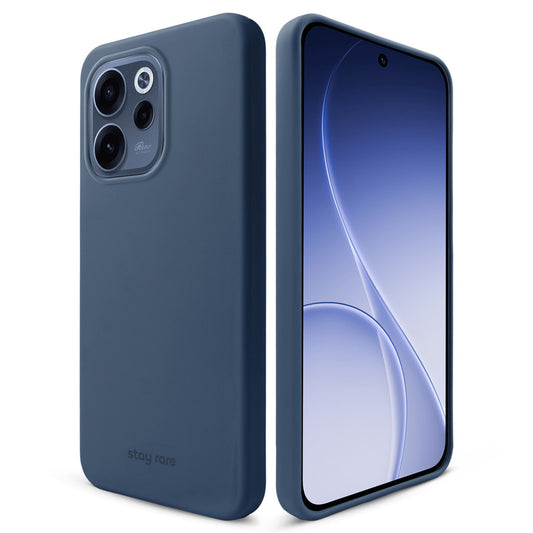 Stay Rare Smooth Silicone Case for Oppo Reno 15C 5G with Anti-Slip Grip & Camera Protection