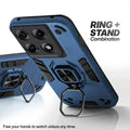 Motorola Moto Edge 70 Pro 5G case with foldable ring stand for hands-free viewing in kickstand position