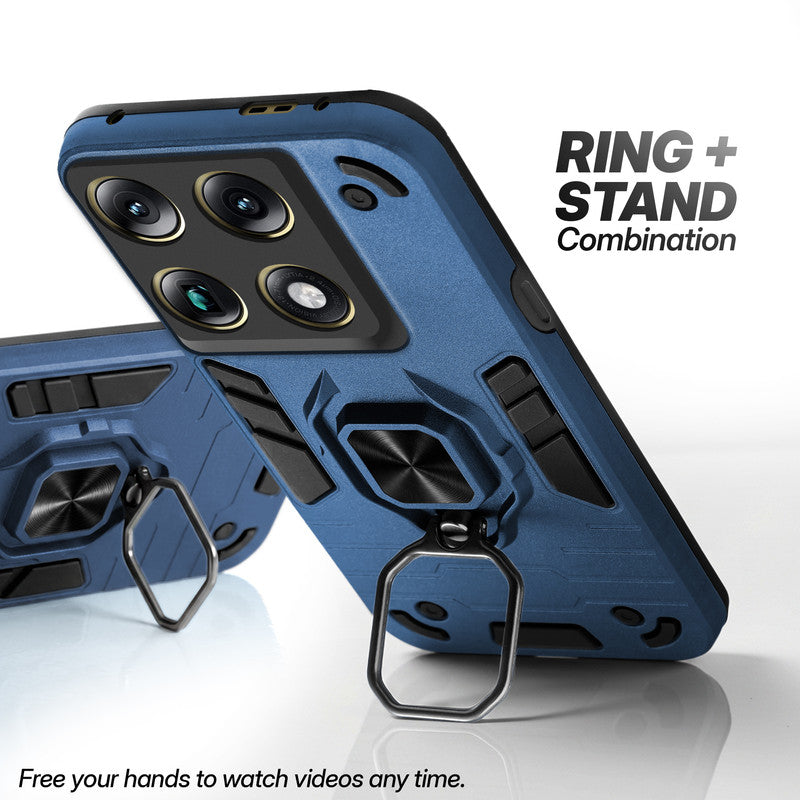 otorola Signature case with foldable ring stand for hands-free viewing in kickstand position