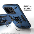 OnePlus 15 5G case with foldable ring stand for hands-free viewing in kickstand position