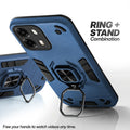 Oppo A6 Pro 5G case with foldable ring stand for hands-free viewing in kickstand position
